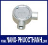 Hộp nối ống ren IMC 2 ngã vuông Nano Phước Thành® (Nano Phước Thành® IMC Junction box with  cover - 2