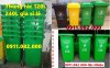 Phân phối thùng rác 120 lít 240 lít giá sỉ lẻ