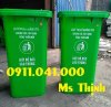 Thùng rác công cộng hạn chế xả rác bừa bãi