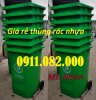 PP thùng rác 120 lít 240 lít giá rẻ tại tiền giang