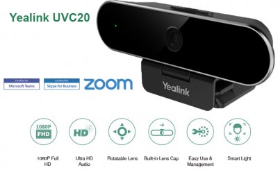 Yealink UVC20 webcam chất lượng video tuyệt vời