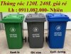 Thùng rác nhựa giá rẻ tại vĩnh long thùng rác