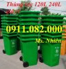 Thùng rác phân loại giá rẻ thùng rác 120l 240l