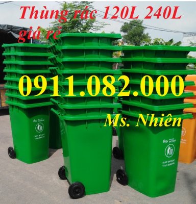 Thùng rác phân loại giá rẻ thùng rác 120l 240l