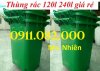 Hạ giá thùng rác nhựa thùng rác 120l 240l 660l giá rác
