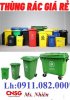 Mẫu thùng rác nhựa phổ biến thùng rác 120L 240L 660L